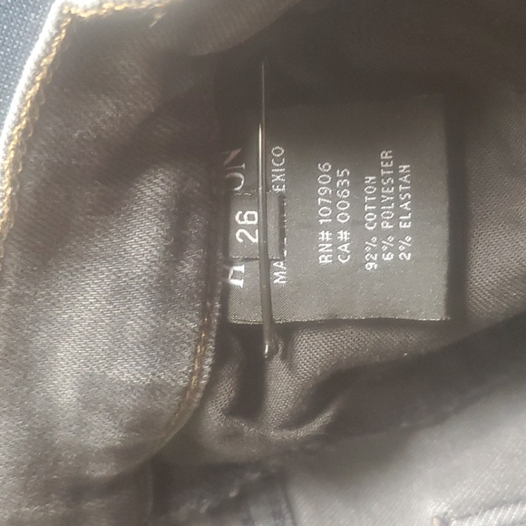 HUDSON/ HIGH WAIST FLARE JEANS - Picture 6 of 8